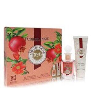 Monotheme Pomegranate by Monotheme - Gift Set -- 3.4 oz Eau De Toilette Spray +